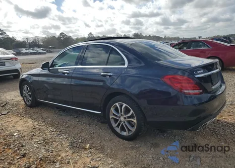 2017 Mercedes-Benz C 300 4Matic from USA, damaged, VIN 55SWF4KB4HU206299